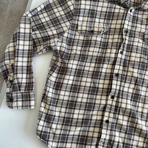 JACHS mens button down plaid flannel - Picture 2 of 6